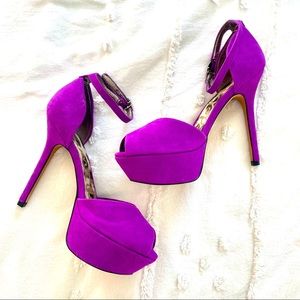 NWT Sam Edelman Platform Peep Toe Stilettos | Size 7